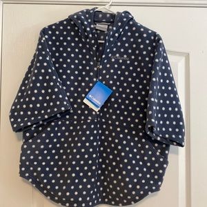 Columbia Half Zip Poncho